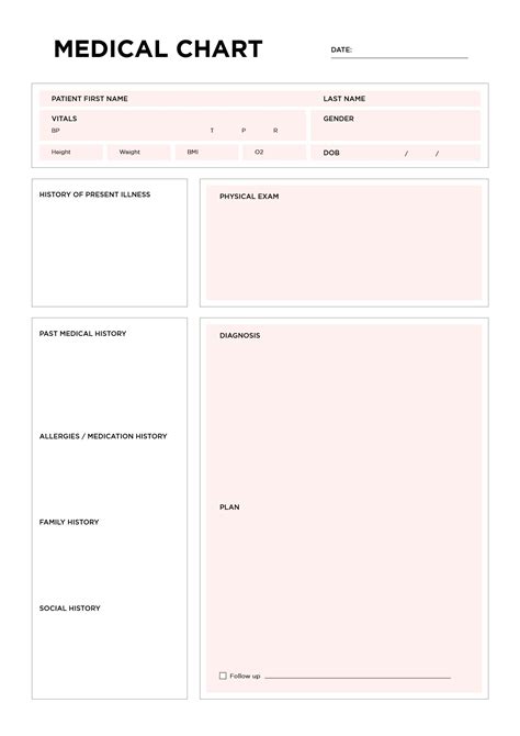 Medical Forms Charts - 10 Free PDF Printables | Printablee