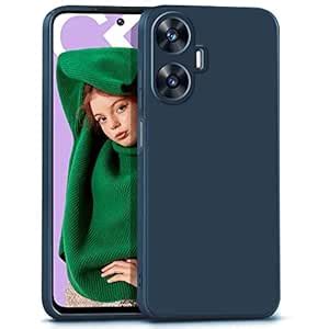 WOW IMAGINE Slim Ultra Soft Rubberised Back Cover for Realme C55 ...