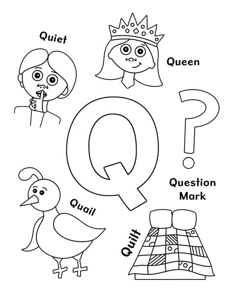 Pin by Tomra Iden on Worksheets | Letter q worksheets, Preschool letters, Alphabet worksheets ...