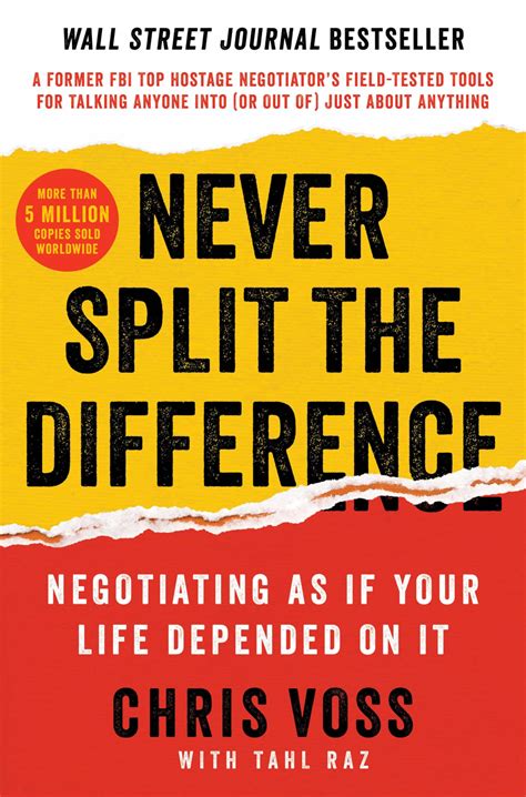Never Split the Difference by Chris Voss - Books from ₹1 | TheBookX