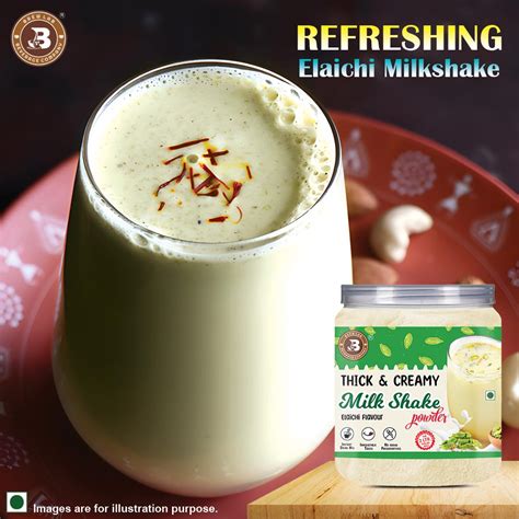 Brew Lab Thick & Creamy Milk Shake Mix (Elaichi Flavor) | Nutritious ...