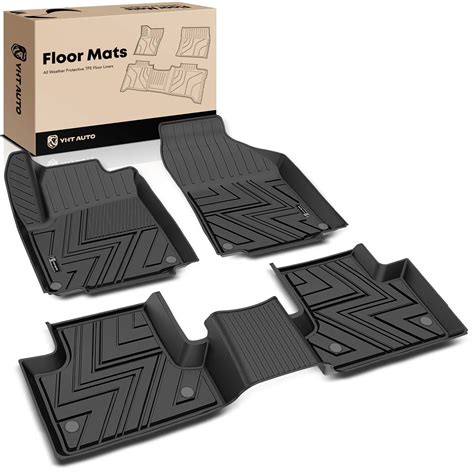 Amazon.com: YHTAUTO Floor Mats Compatible with 2015-2023 Jeep Cherokee ...