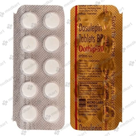 DOTHIP 50MG TABLET 10'S, Price, Composition & Generic Alternatives ...