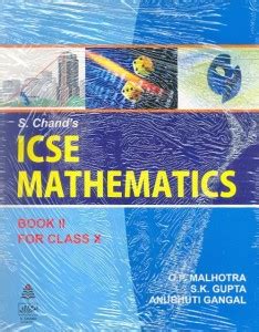 S. Chand's Icse Mathematics for Class Xth (Book II): Buy S. Chand's ...