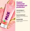 The Plant Fix Plix Sunscreen - SPF 50 PA+++ Guava Glow Invisible ...