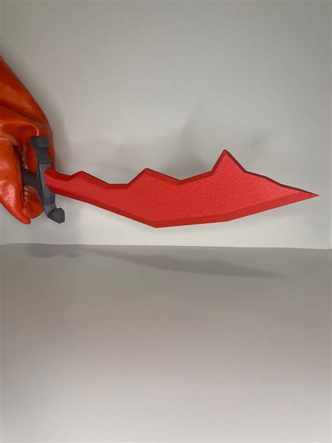 Dragon Scimitar Cosplay | OSRS Runescape Gift | Runescape Props | High ...