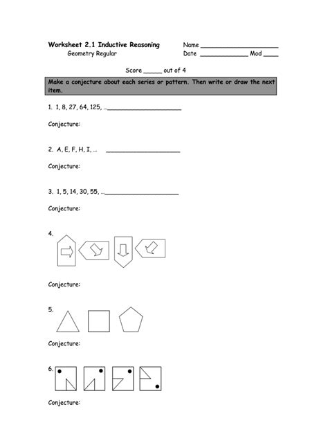 Deductive Reasoning Math Problems Worksheets PDF 的图像结果