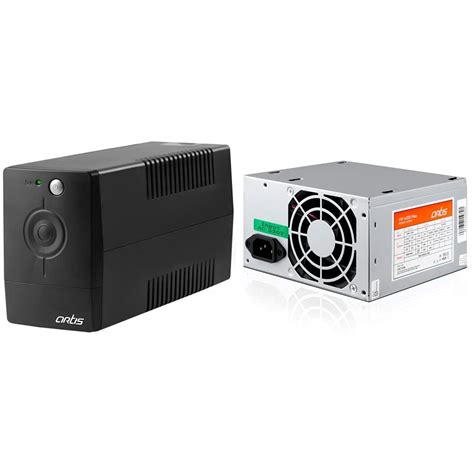 Artis PS-600VA 600VA Line Interactive UPS for Personal Computers ...