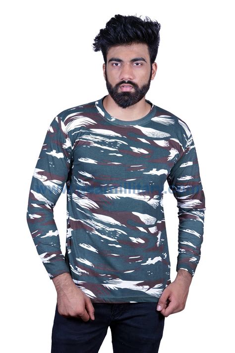 CRPF Print Camo Full Sleeves T Shirt – 22.11.2020