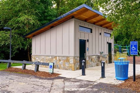 2-Stall Restroom for Draper Drive Park - Fairfax, VA - Romtec Inc.