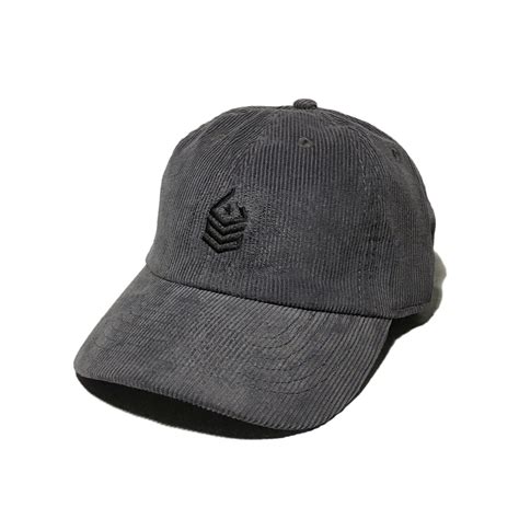 LODESTAR / INSIGNIA LOGO CORDUROY CAP (GRAY) | LODESTAR 公式通販サイト