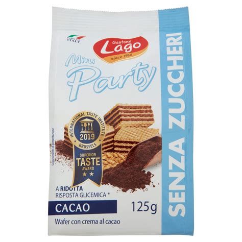 Lago Mini Party Wafers Cocoa Cream Sugar Free : Amazon.in: Grocery ...