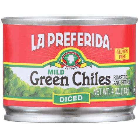 La Preferida Mild Diced Green Chiles | Canned Green Chiles