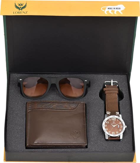 LORENZ Leather Men Wallet (Brown) : Amazon.in: Fashion