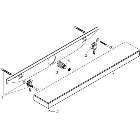 hansgrohe Body showers: Rainfinity, 1 spray mode, Item No. 26243000