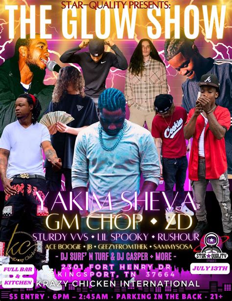 The Glow Show at Krazy Chicken in Kingsport, Krazy Chicken ...