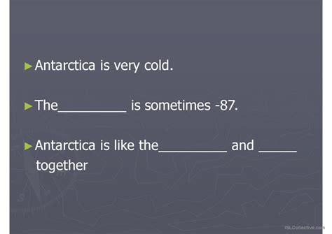 Antarctica general readin…: English ESL powerpoints