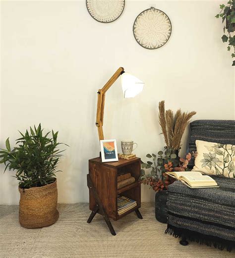 Wooden Floor Lamps for Living Room - Add Warm Glow & Décor – Saraf ...