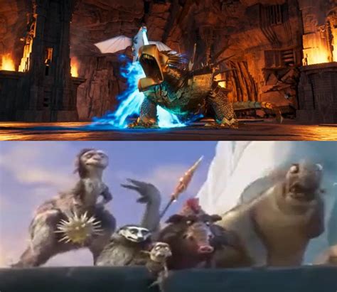 Ice Age Pirates witness Nettlebrand's Death by HunterxColleen on DeviantArt