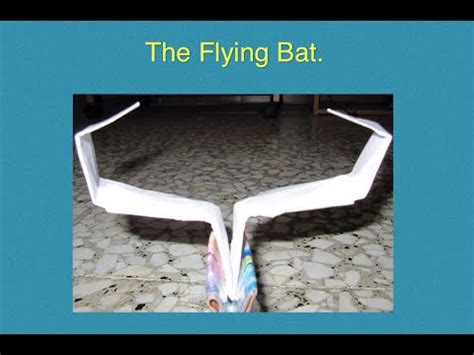 Image result for Bat Paper Airplane Tutorial