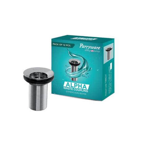 Parryware Alpha Plus Waste Coupling | T9882A1| 80 MM | Brass ...