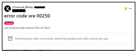 Xfinity Code 340 的图像结果