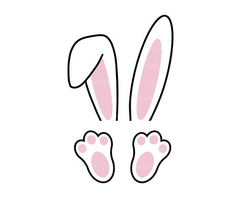 Small Bunny Ears Template - prntbl.concejomunicipaldechinu.gov.co