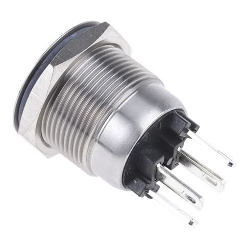 MPI002/28/D1 Bulgin | Bulgin MPI002 Series Illuminated Push Button ...