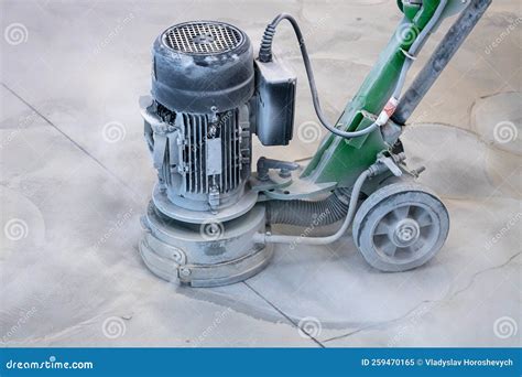 Grinding of Concrete with a Grinding Machine, Repair of Industrial ...