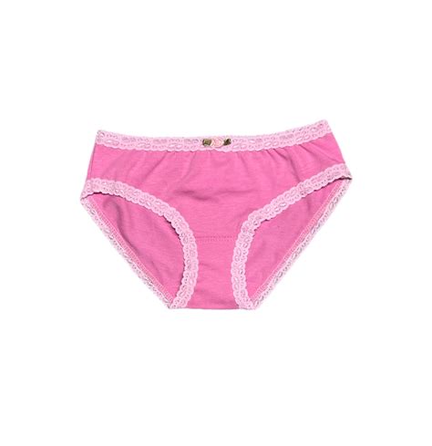 GIRLS HOT PINK LACE PANTY – Kitson LA