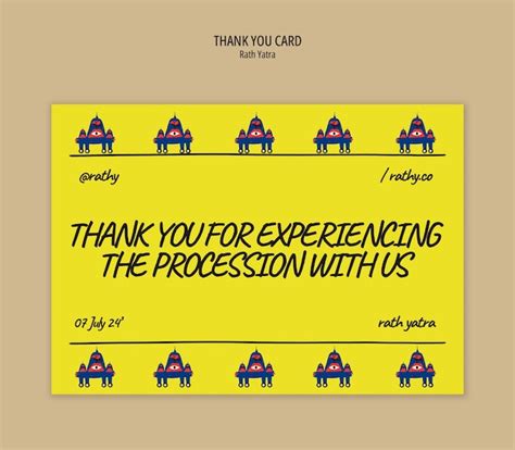 Rath yatra template design | Premium PSD