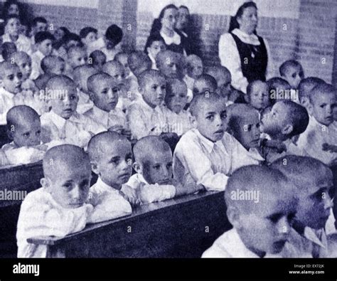 orphan and refugee children at an auxillo Social centre during the ...