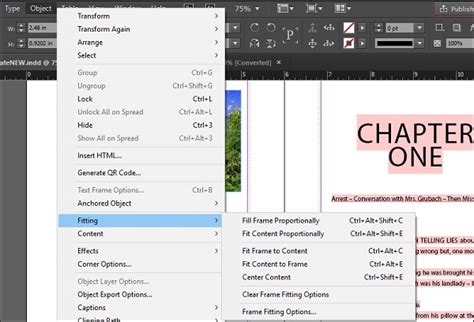 Image result for InDesign Text Frame Fitting
