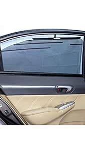 AutoFurnish Car Automatic Side Window Sun Shade Set of 4pcs Compatible ...