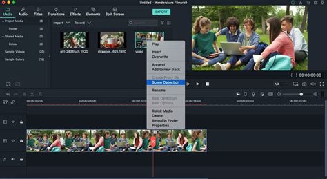 Trim/Split/Crop/Rotate/Join a Clip in Filmora