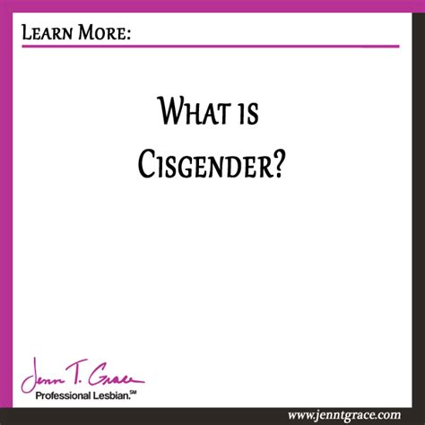 Image result for Cisgender Definition Example
