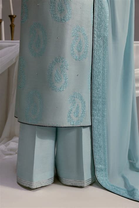ICE BLUE LUXURY WEDDING EDIT 2025 (NPA3-25451) | ZAIB – Chaand Tara
