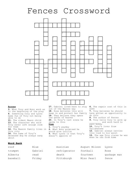 Fencing Maneuver Crossword at Claire Hawes blog