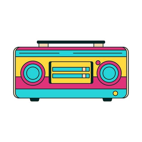 Retro radio cartoon Images - Free Download on Freepik