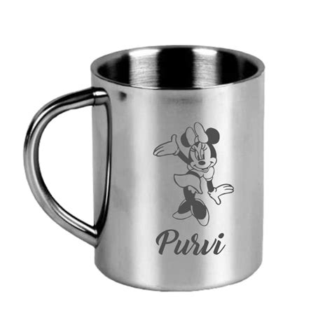 Buy Gifterys Galleria | Personalized Stainless Steel Coffee Mug with ...