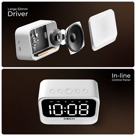 Alarm Clock for Tables and Bedroom | Eon Digital Clock – XECH