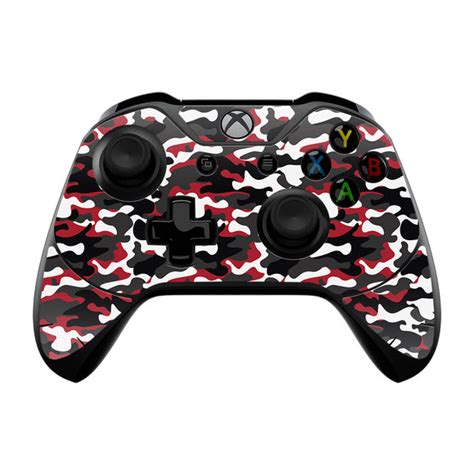 Xbox One Controller Red Camo Skin COS0008 – GeekIT