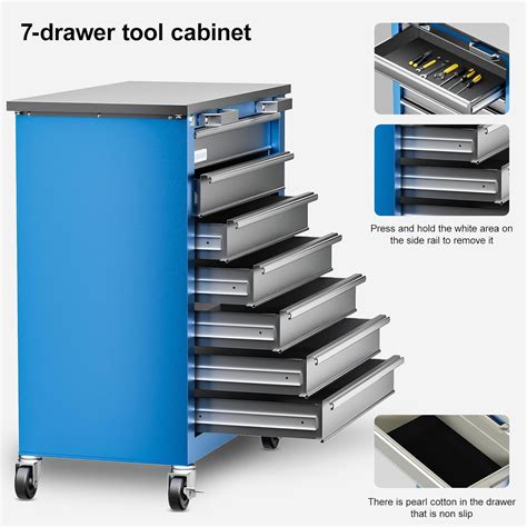 LARBANKE Tool Chest,7-Drawer Rolling Toolbox Chest,Rolling India | Ubuy