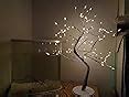 Firefly Bonsai Tree Light - 20'' Fairy Light Spirit Tree Lamp with 108 ...