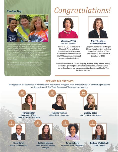 The Trust Company of Tennessee News | Q2 2023 - The Trust Company of ...