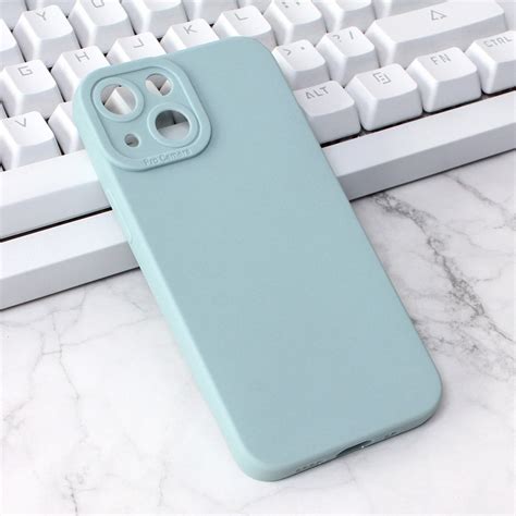 Maska(futrola) Silikon Pro Camera za iPhone 13 Mini 5.4 svetlo plava ...