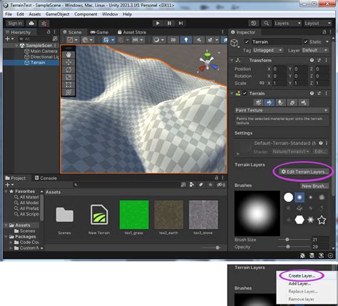 Image result for Unity How to Create New Terrin Project