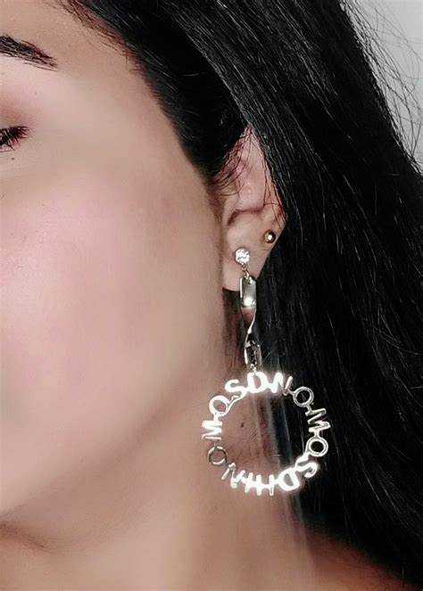 Get Ring Of Words Champagne Gold Korean Earrings at ₹ 249 | LBB Shop