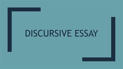 Discursive Essay 的图像结果
