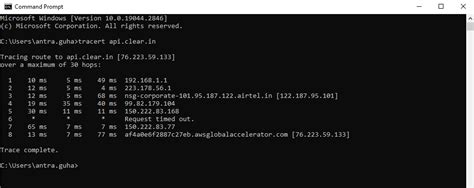 How to check hostname reachability? | ClearTax Docs